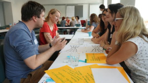 Netzwerktreffen Dresden © SLFG e.V. Workshopteilnehmer_innen beim Netzwerktreffen in Dresden